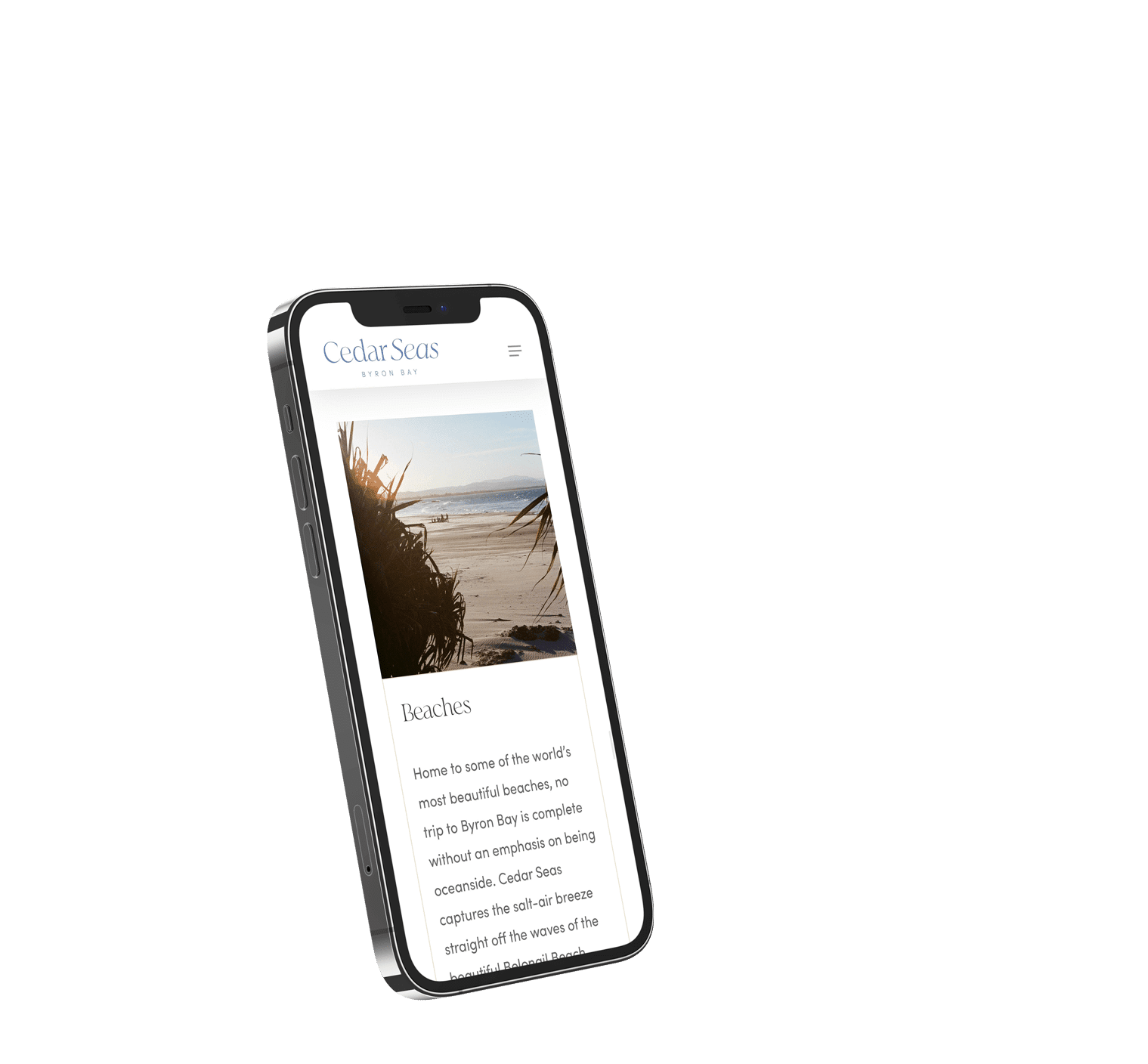 Cedar Seas Website Mobile 1