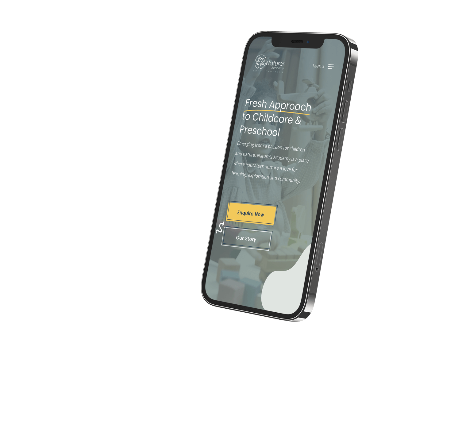 Natures Academy Mobile Right